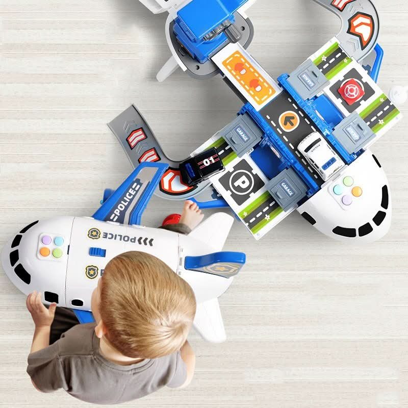 SkyQuest Airplane & Vehicle Playset — Creative Kids Toy Set 5