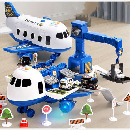 SkyQuest Airplane & Vehicle Playset — Creative Kids Toy Set 8