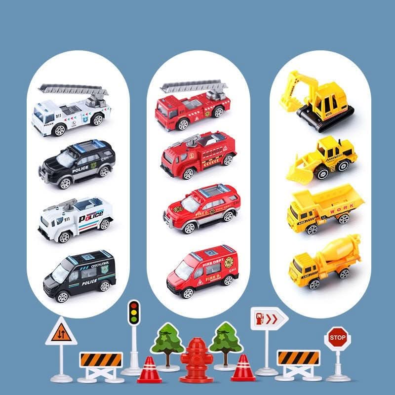 SkyQuest Airplane & Vehicle Playset — Creative Kids Toy Set 9