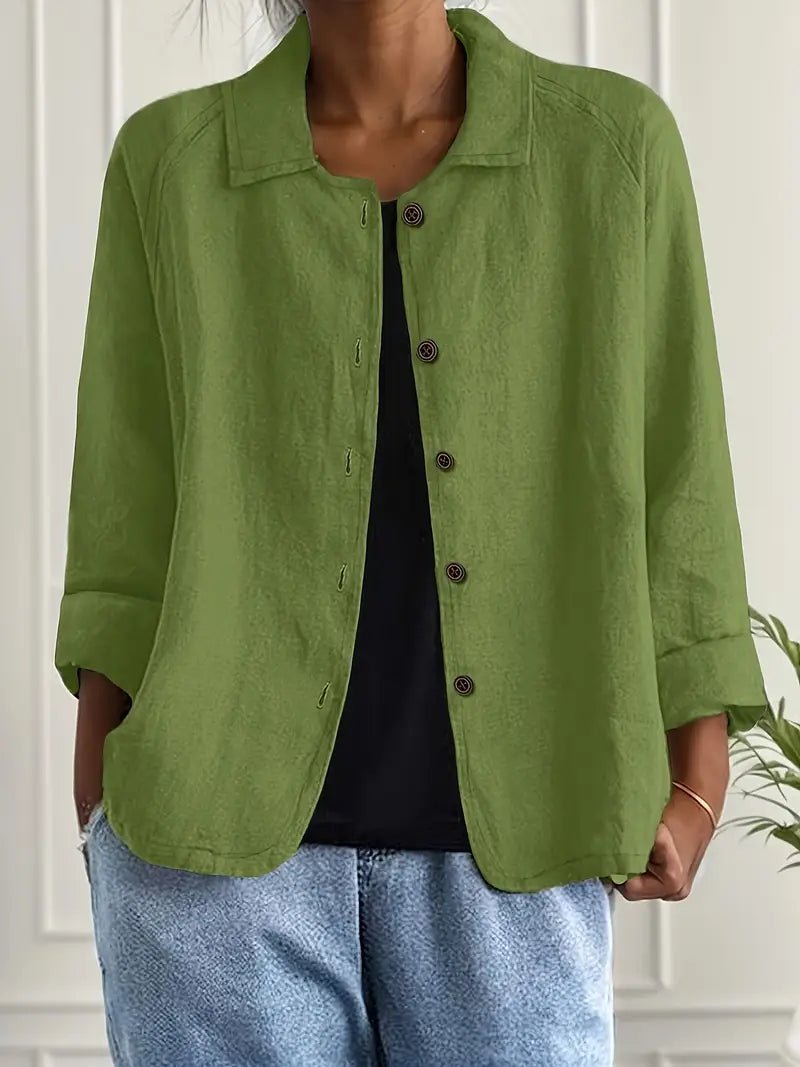 Women's Casual Button-Front Lightweight Jacket | 13 Colors 11