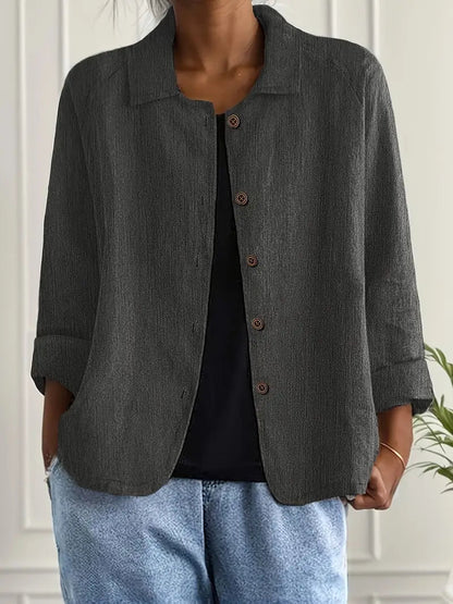 Women's Casual Button-Front Lightweight Jacket | 13 Colors 13