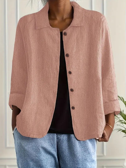 Women's Casual Button-Front Lightweight Jacket | 13 Colors 2