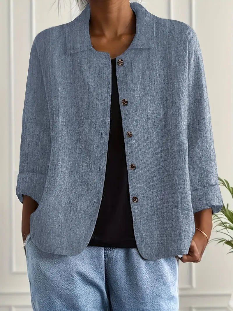 Women's Casual Button-Front Lightweight Jacket | 13 Colors 4