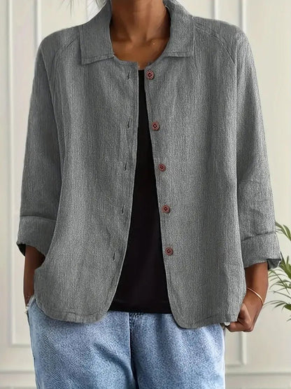 Women's Casual Button-Front Lightweight Jacket | 13 Colors 7