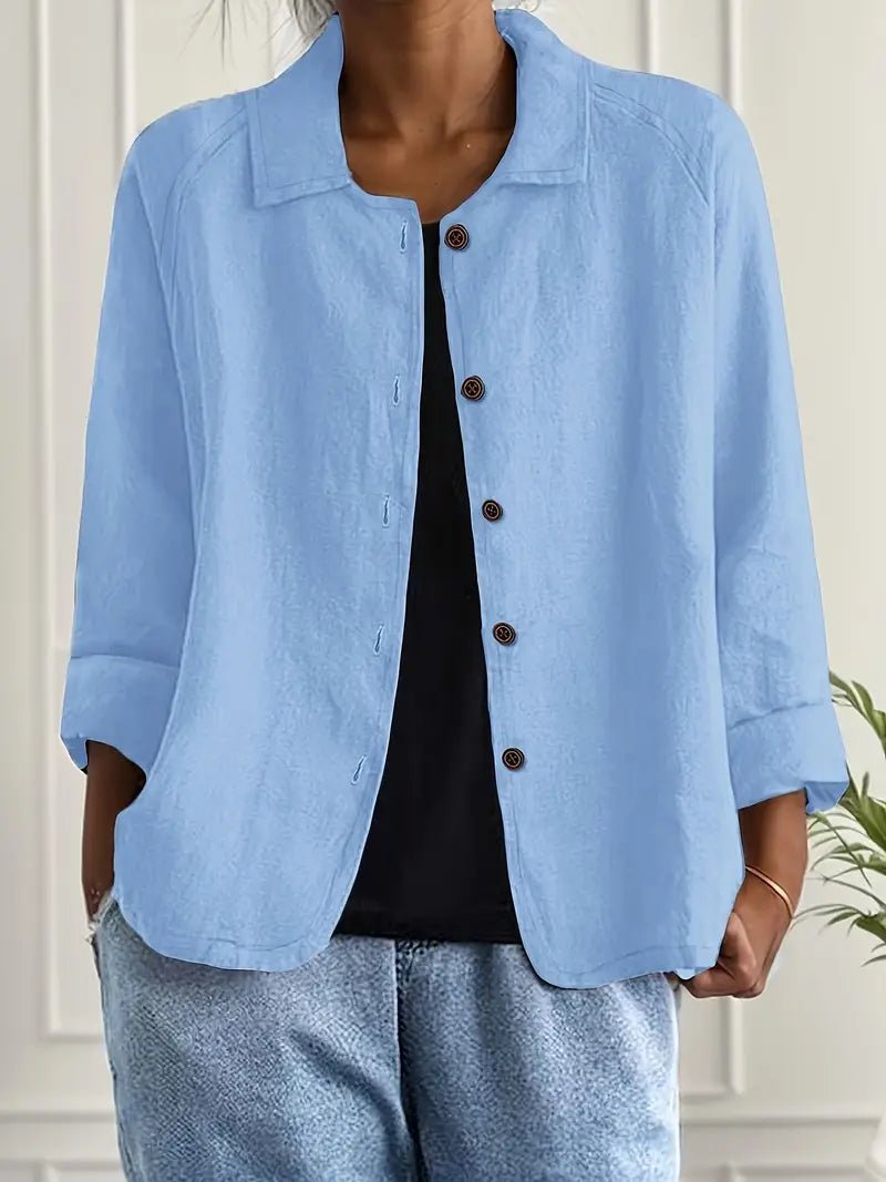 Women's Casual Button-Front Lightweight Jacket | 13 Colors 1